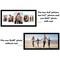 Americanflat 12x28 Collage Picture Frame - Fits One 8x10 Photo, Two 4x6 Photos, and Two 5x7 Photos or One 12x28 Photo
